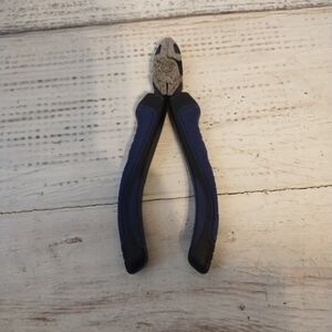 Blue and Black Diagonal Cutting Pliers - Men Accessories